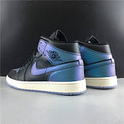 Air Jordan 1 Mid Iridescent Black (W) BQ6472-009 - 5