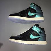Air Jordan 1 Mid Iridescent Black (W) BQ6472-009 - 3