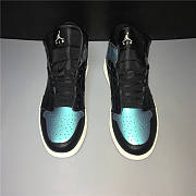 Air Jordan 1 Mid Iridescent Black (W) BQ6472-009 - 2