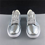 Air Jordan 1 Retro Low Pinnacle Metallic Silver 852549-003 - 2