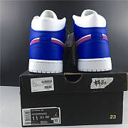 Air Jordan 1 Mid Hyper Royal Hyper Violet 554724-451 - 3