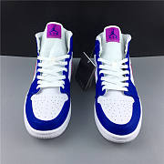 Air Jordan 1 Mid Hyper Royal Hyper Violet 554724-451 - 4