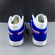 Air Jordan 1 Mid Hyper Royal Hyper Violet 554724-451 - 5