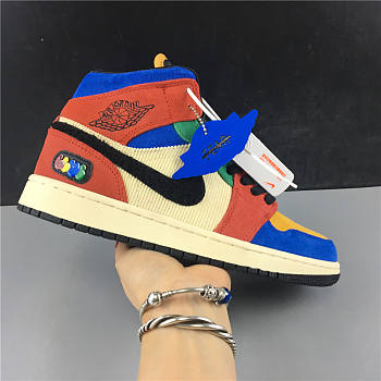Air Jordan 1 Mid SE Fearless Blue the Great CU2805-100 