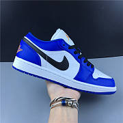 Air Jordan 1 Low Hyper Royal Orange Peel  553558-401 - 1