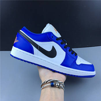 Air Jordan 1 Low Hyper Royal Orange Peel  553558-401