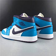 Air Jordan 1 Mid Hornets 554724-415 - 5
