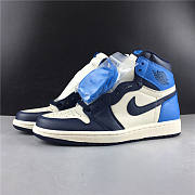 Air Jordan 1 Retro High Obsidian UNC 555088-140 - 4