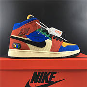 Air Jordan 1 Mid SE Fearless Blue the Great CU2805-100  - 5