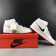 Air Jordan 1 Mid SE Fearless Edison Chen CLOT CU2804-100 - 3