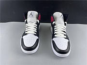 Air Jordan 1 Mid Black Noble Red (W) BQ6472-016 - 2
