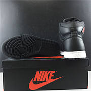 Air Jordan 1 Retro High Black Satin Gym Red 555088-060 - 2