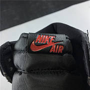Air Jordan 1 Retro High Black Satin Gym Red 555088-060 - 6