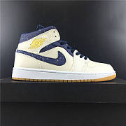 Air Jordan 1 Retro Mid Jeter AH6342-104 - 2