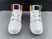 Air Jordan 1 Mid Alternate Multi-Color (GS) 554725-128 - 2