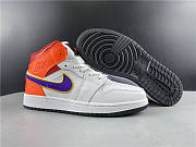 Air Jordan 1 Mid Alternate Multi-Color (GS) 554725-128 - 5