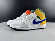 Air Jordan 1 Mid Alternate Multi-Color (GS) 554725-128 - 3