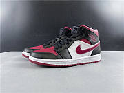 Air Jordan 1 Mid Bred Toe 554724-066 - 2