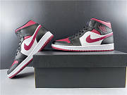 Air Jordan 1 Mid Bred Toe 554724-066 - 6