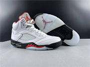 Air Jordan 5 Retro Fire Red Silver Tongue (2020) DA1911-102 - 6