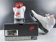 Air Jordan 5 Retro Fire Red Silver Tongue (2020) DA1911-102 - 5