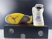 OFF-WHITE x Air Jordan 5 Grey/Green-White CT8480-105 - 5