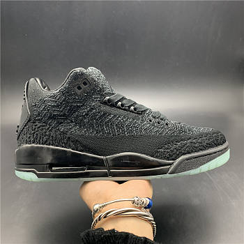 Jordan 3 Retro Flyknit Black AQ1005-001