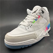 Air Jordan 3 “Quai 54” White/Electric Green-Infrared 23-Black AT9195-111 - 2