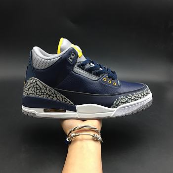 Air Jordan 3 Retro 'Michigan' PE AJ 3-820064