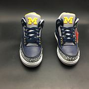 Air Jordan 3 Retro 'Michigan' PE AJ 3-820064 - 2