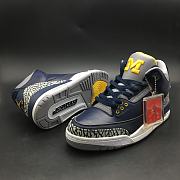 Air Jordan 3 Retro 'Michigan' PE AJ 3-820064 - 3