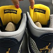 Air Jordan 3 Retro 'Michigan' PE AJ 3-820064 - 5
