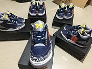 Air Jordan 3 Retro 'Michigan' PE AJ 3-820064 - 6