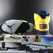 Air Jordan 5 Retro Michigan (2019) CQ9541-704 - 4