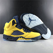 Air Jordan 5 Retro Michigan (2019) CQ9541-704 - 5