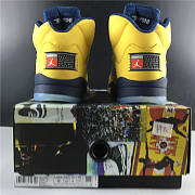 Air Jordan 5 Retro Michigan (2019) CQ9541-704 - 6