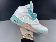 Air Jordan 5 Retro Light Aqua (GS) 440892-100 - 1