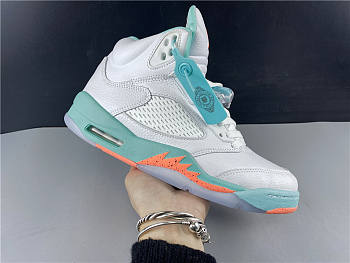 Air Jordan 5 Retro Light Aqua (GS) 440892-100