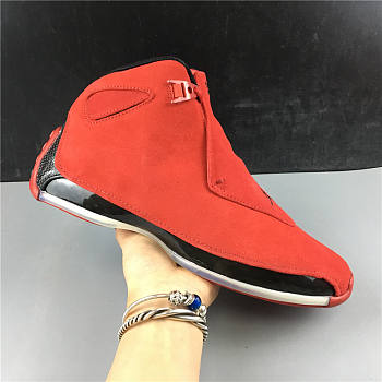Air Jordan 18 Red Ferrari 654459-670 