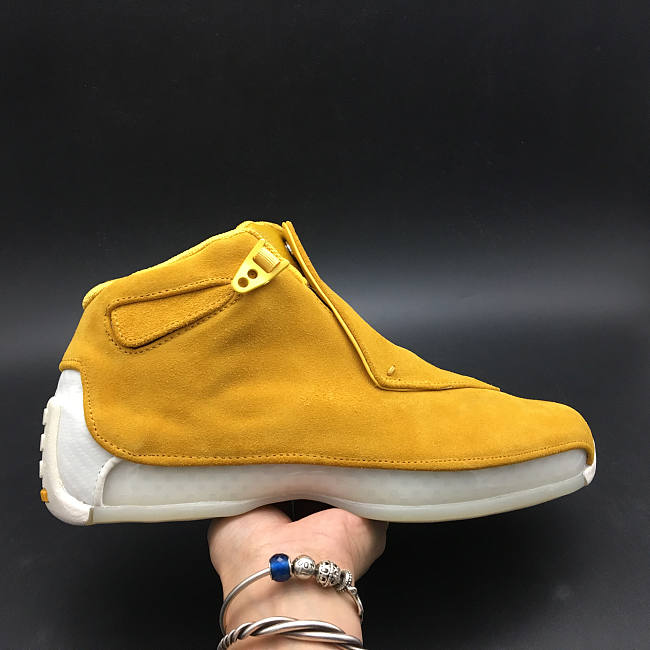 Air Jordan 18 Yellow Ferrari BQ3685-706  - 1