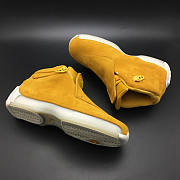 Air Jordan 18 Yellow Ferrari BQ3685-706  - 5