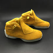 Air Jordan 18 Yellow Ferrari BQ3685-706  - 3