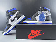 Air Jordan 1 Retro High Royal Toe 555088-041 - 3
