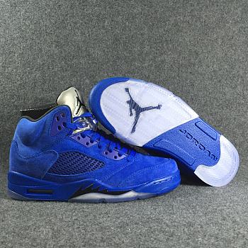 Air Jordan 5 Retro Blue Suede 136027-401