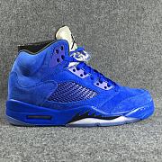 Air Jordan 5 Retro Blue Suede 136027-401 - 6