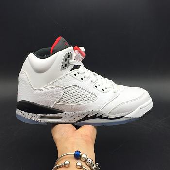 Air Jordan 5 Retro White Cement (GS) 440888-104