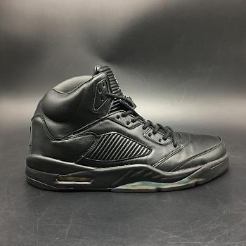 Air Jordan 5 Retro Premium Triple Black 881432-010