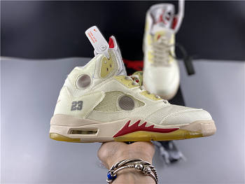 Air​ Jordan 5 x​off white 3M REFLECTIVE CT8480-0020