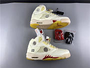 Air​ Jordan 5 x​off white 3M REFLECTIVE CT8480-0020 - 5