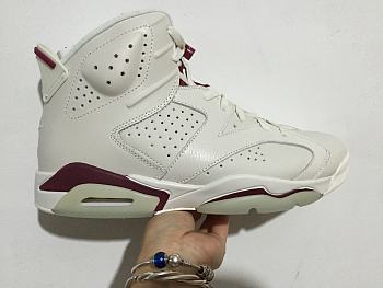 Air Jordan 6 Maroon Mass 384664-1169